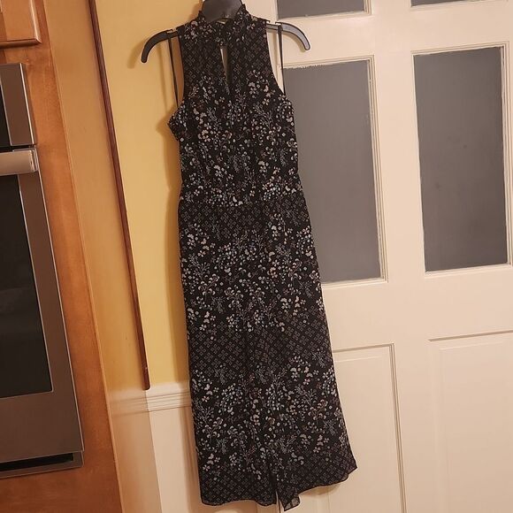 Ted Baker Hazel High-Neck Wide Leg Jumpsuit Size 1 US 0-2 NWT - Picture 1 of 13